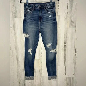 American Eagle Super High Rise Jeggings Size 2‎ Short